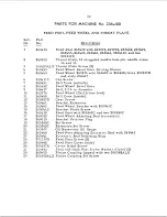 Preview for 22 page of Singer 236W Service Manual And Parts List