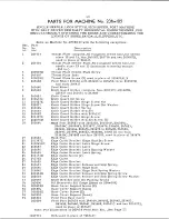 Preview for 40 page of Singer 236W Service Manual And Parts List