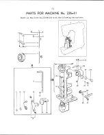 Preview for 53 page of Singer 236W Service Manual And Parts List