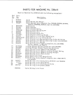 Preview for 54 page of Singer 236W Service Manual And Parts List