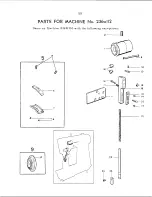 Preview for 59 page of Singer 236W Service Manual And Parts List