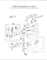 Preview for 61 page of Singer 236W Service Manual And Parts List