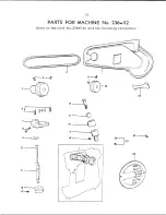 Preview for 63 page of Singer 236W Service Manual And Parts List