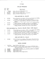 Preview for 78 page of Singer 236W Service Manual And Parts List