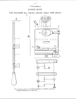 Preview for 103 page of Singer 236W Service Manual And Parts List