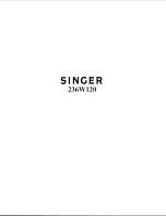 Singer 236W120 Parts List preview