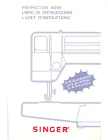 Singer 24 Stitch Instruction Manual preview