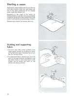 Preview for 35 page of Singer 24 Stitch Instruction Manual