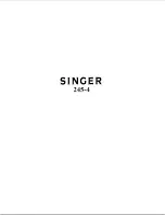 Preview for 1 page of Singer 245-4 Parts List