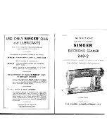 Preview for 2 page of Singer 248-2 Instructions Manual