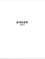 Preview for 1 page of Singer 256-5 Parts List