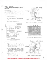 Предварительный просмотр 27 страницы Singer 257000 Service Manual