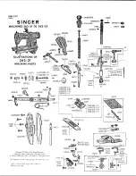 Preview for 2 page of Singer 262-21 Parts List