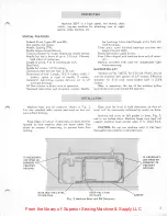 Preview for 3 page of Singer 263-1 Service Manual