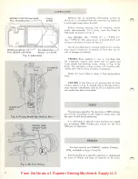 Preview for 4 page of Singer 263-1 Service Manual