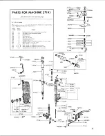 Preview for 3 page of Singer 271K Parts List