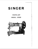 Preview for 2 page of Singer 27B2B Parts List