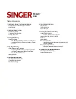 Preview for 2 page of Singer 28-8 Instruction Manual