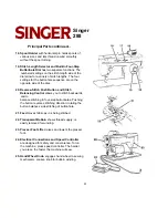 Preview for 4 page of Singer 28-8 Instruction Manual