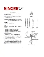 Preview for 5 page of Singer 28-8 Instruction Manual