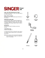 Preview for 10 page of Singer 28-8 Instruction Manual