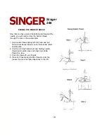 Preview for 18 page of Singer 28-8 Instruction Manual