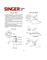 Preview for 23 page of Singer 28-8 Instruction Manual