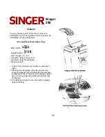 Preview for 58 page of Singer 28-8 Instruction Manual