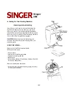 Preview for 60 page of Singer 28-8 Instruction Manual