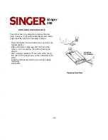 Preview for 67 page of Singer 28-8 Instruction Manual