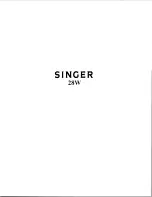 Preview for 1 page of Singer 28W Parts List