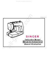 Preview for 1 page of Singer 2932 Instruction Manual