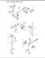 Предварительный просмотр 4 страницы Singer 300UX5 Illustrated Parts List