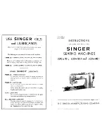 Preview for 2 page of Singer 300W101 Instruction