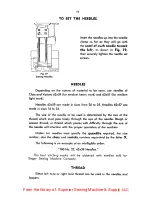 Preview for 12 page of Singer 300W203 Instructions Manual