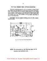 Preview for 17 page of Singer 300W203 Instructions Manual