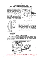 Preview for 39 page of Singer 300W203 Instructions Manual