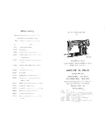 Preview for 4 page of Singer 306W24 Parts List