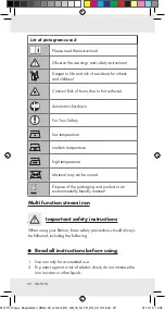 Предварительный просмотр 20 страницы Singer 311270 Operation And Safety Notes