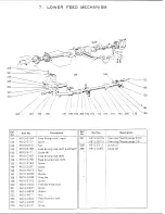 Предварительный просмотр 10 страницы Singer 312 T141 Illustrated Parts List