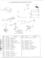 Предварительный просмотр 15 страницы Singer 312 T141 Illustrated Parts List