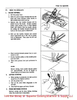 Preview for 12 page of Singer 312 U141 Service Manual