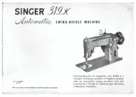 Preview for 2 page of Singer 319K Instructions For Using Manual