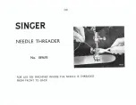 Preview for 109 page of Singer 319K Instructions For Using Manual