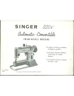 Preview for 2 page of Singer 320K2 Instructions For Using Manual