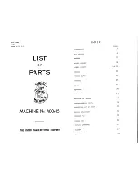 Preview for 2 page of Singer 400W15 List Of Parts