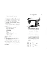 Preview for 4 page of Singer 400W31 List Of Parts