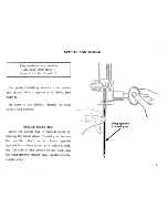 Предварительный просмотр 9 страницы Singer 431 CONVERTIBLE Instructions For Use Manual