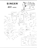 Preview for 5 page of Singer 431 F200A Parts List