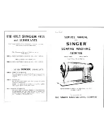 Preview for 2 page of Singer 451K125 Service Manual